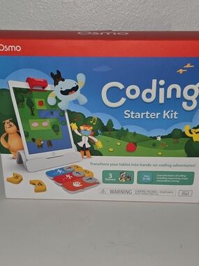 Osmo Coding Starter Kit for iPad - Red/White